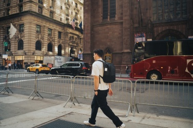 Logotrade reklaamkingituse foto: Armond AWARE™ RPET 15,6-tolline luksuslik sülearvuti seljakott