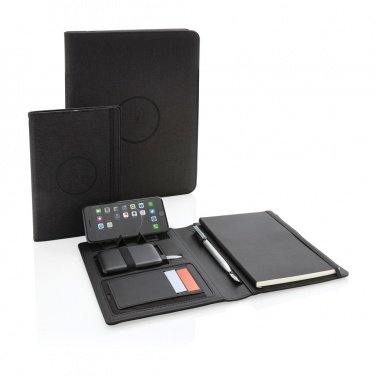 Logotrade reklaamkingid pilt: Air 5W juhtmevaba laadimisega portfolio A4 koos 5000 mAh akupangaga