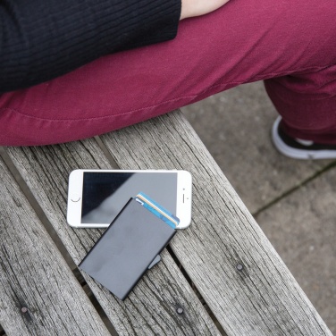 Logo trade meene pilt: C-Secure alumiiniumist RFID-kaardihoidja, kaarditasku