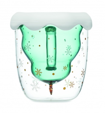 Logotrade firmakingituse foto: Kaheseinaline borosilikaatkruus