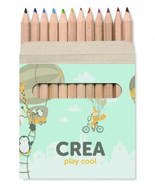 Logo trade firmakingitused foto: 12 värvilise pliiatsi komplekti