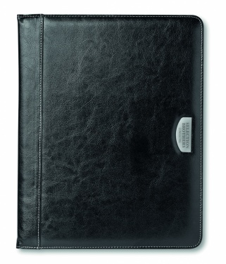 Logotrade reklaamtoote foto: PU-portfell 20-leheküljelise plokiga