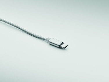 Logo trade firmakingituse pilt: 2-ühes pikk laadimiskaabel