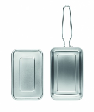 Logo trade reklaamkingid foto: Roostevabast terasest lõunakarp