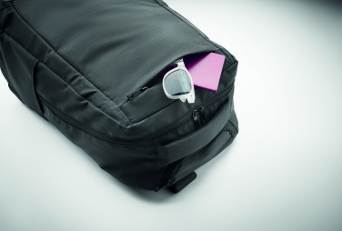 Logo trade firmakingi pilt: Ratastega kaasaskantav seljakott, valmistatud 600D RPET-polüestrist.