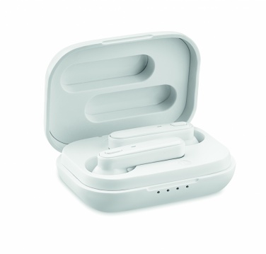 Logo trade firmakingitused foto: Laadimisalusega TWS kõrvaklapid