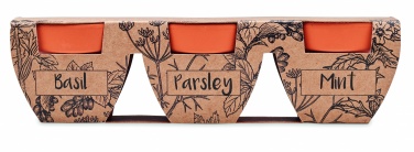 Logotrade meened pilt: Terrakota 3 ürdipoti komplekt