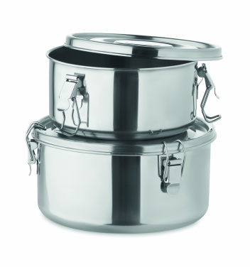 Logo trade reklaamkingi pilt: Roostevabast terasest lõunakarpide komplekt