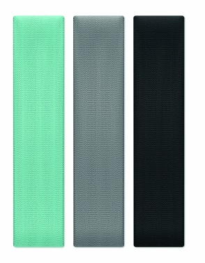 Logo trade reklaamkingituse pilt: Komplektis 3 fitnessrihma kotis