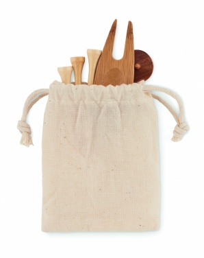 Logo trade reklaamtoote pilt: Golfitarvikute komplekt kotis