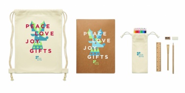 Logotrade ärikingituse foto: Laste joonistuskomplekt kotikeses