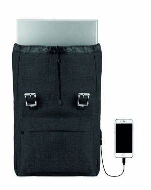 Logotrade firmakingituse foto: Seljakott 600D polüestrist