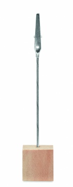 Logotrade reklaamkingituse foto: Männipuidust klambrihoidja