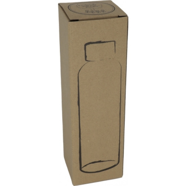 Logotrade firmakingid pilt: Klaaspudel Klagenfurt roostevabast terasest korgiga 500 ml