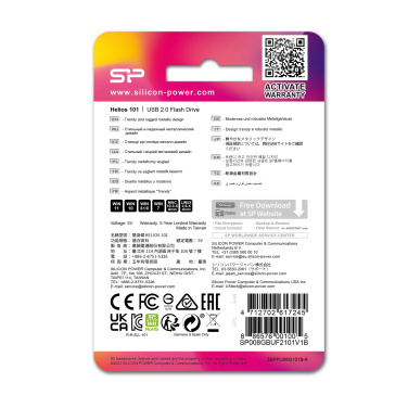 Logo trade reklaamkingitused foto: Mälupulk silicon power helios 101 2.0