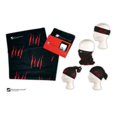 Logo trade ärikingitused foto: Multifunktsionaalne bandaan BANDANA Schwarzwolf