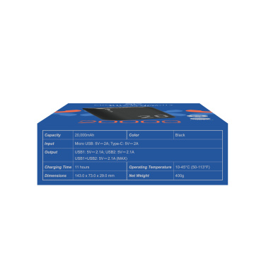 Logo trade reklaamkingituse pilt: Akupank Silicon Power GS15 20000 mAh