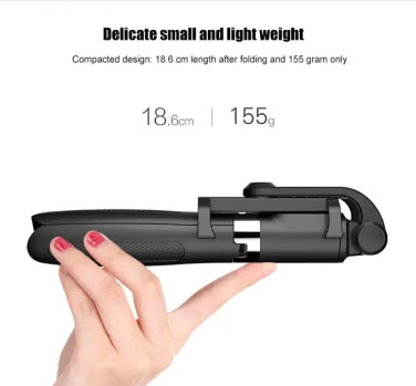 Logo trade reklaamkingi pilt: Statiiviga selfie stick, K06