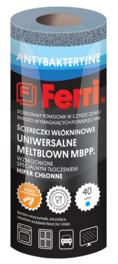 Logotrade reklaamkingitused pilt: Super MELTBLOWN mittekootud puhastuslappidega rull 145021200