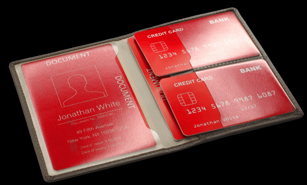 Logotrade firmakingi foto: RFID dokumendi rahakott 611131