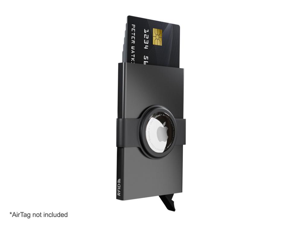 Logotrade ärikingid pilt: RFID-krediitkaardi ümbris koos AirTag'i hoidjaga 2163108