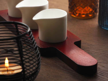 Logo trade ärikingituse pilt: Puidust 3 Shot klaasi alusega 1863121