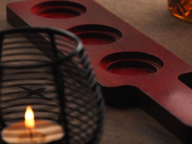 Logotrade reklaamkingid pilt: Puidust 3 Shot klaasi alusega 1863121