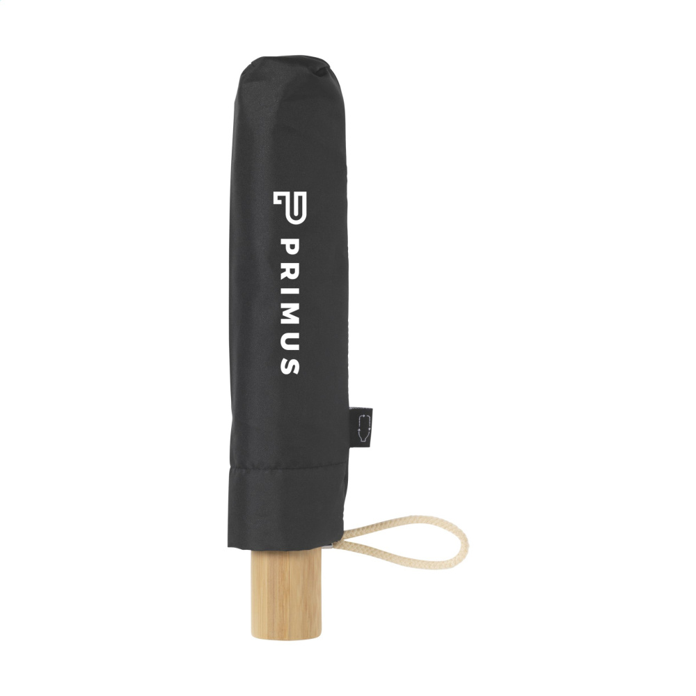 Logo trade reklaamtoote pilt: Mini Umbrella RCS RPET kokkupandav vihmavari 21 tolli