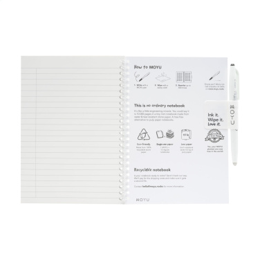 Logo trade reklaamkingid foto: MOYU Kustutatavast kivipaberist märkmik Soft Cover 18 lk
