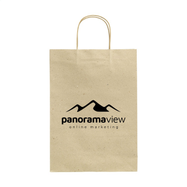 Logo trade firmakingid foto: Leaf It Bag taaskasutatud murupaber (120 g/m²) L