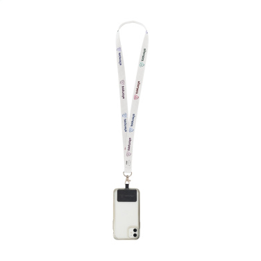 Logo trade reklaamtoote pilt: Lanyard Sublimation RPET 2 cm Patch võtmejuhtmega
