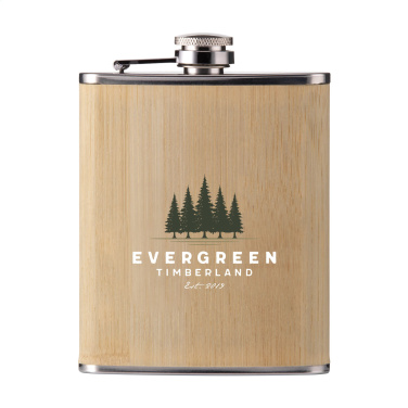 Logotrade ärikingid pilt: Hipflask Bamboo 200 ml joogipudel
