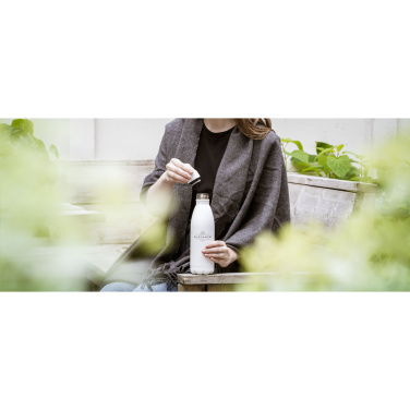 Logo trade firmakingi pilt: Topflask Premium RCS taaskasutatud terasest joogipudel