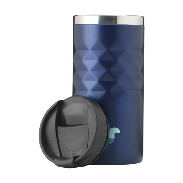Logo trade ärikingi pilt: Geomeetriline mustriga RCS 280 ml termotass