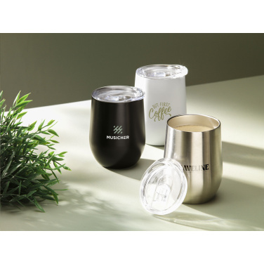 Logo trade meened foto: Huevo RCS Recycled Steel Cup 350 ml termotass