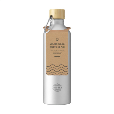 Logotrade reklaamkingid pilt: AluBamboo GRS Recycled Alu 750 ml veepudel