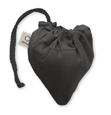 Logo trade reklaamkingitused foto: CARRIE must kokkupandav ostukott 140 gr/m²