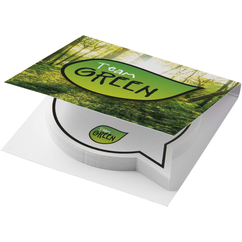 Logotrade firmakingitused pilt: Sticky-Mate® pehmete kaantega kõnemullikujulised kleeppaberid