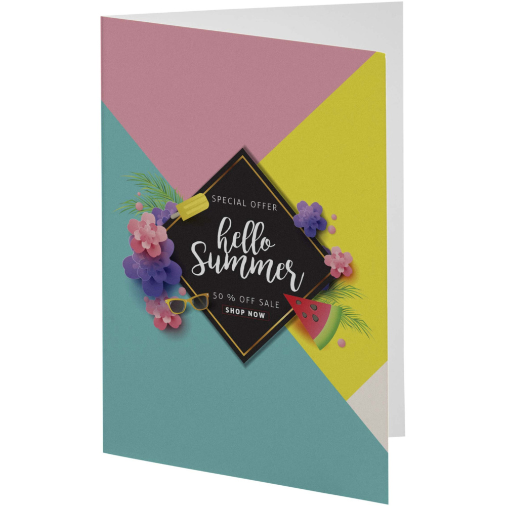 Logo trade ärikingituse pilt: Heraldi A6 õnnitluskaart