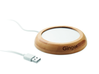 Logotrade firmakingitused pilt: Bambusest kruusisoojendaja USB-ga MUGLET