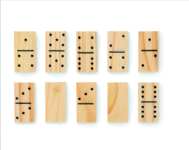 Logotrade reklaamkingituse foto: Doomino mängu ja mängukaartide komplekt