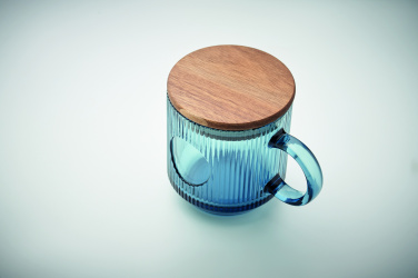 Logotrade ärikingi foto: Ribiline klaasist kruus 300ml VITRIO MUG