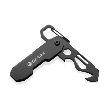 Logotrade reklaamtoote foto: Kokkupandav Gear X EDC tööriist karabiini ja pakilõikuriga