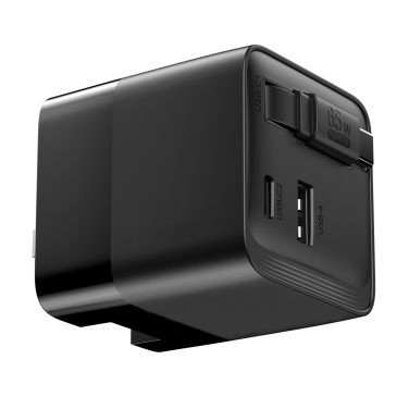 Logotrade firmakingitused pilt: Urban Vitamin Mendocino 65W GaN laadija sissetõmmatava kaabliga