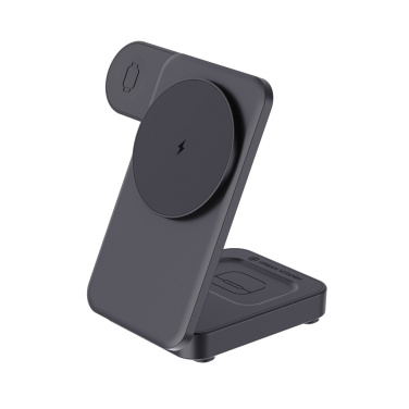 Logo trade reklaamtoote pilt: Urban Vitamin Arcadia RCS plastikust 15W 3in1 magnetiline laadija