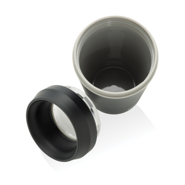 Logo trade firmakingi pilt: Topl taaskasutatud plastist termoskruus