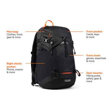 Logotrade ärikingi foto: Nordic Drift Trail RCS seljakott 24L