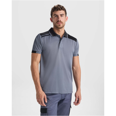 Logotrade ärikingituse foto: Samurai 160 g/m2 unisex antibakteriaalne lühikeste varrukatega polosärk