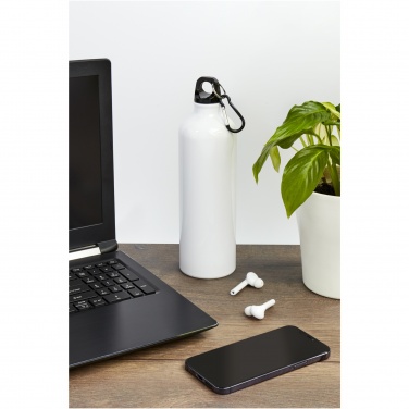 Logo trade mainoslahja kuva: Oregon 770 ml:n alumiininen vesipullo karabiinikoukulla