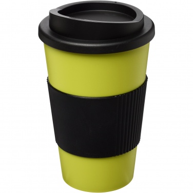 Logo trade mainoslahjat ja liikelahjat kuva: Americano® 350 ml eristetty muki oterenkaalla